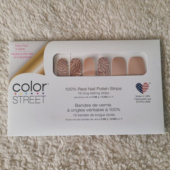 Color Street All Wild Up 100% Real Nail Polish Strips - Picture 1 of 4